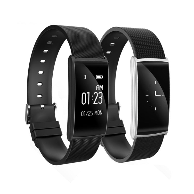 Bluetooth Smart Pedometer Bracelet Sports Watch Calories Step Counter Heart Rate Test Smart Band Pedometers For Walking Running
