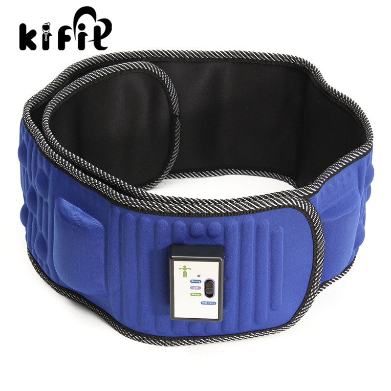 KIFIT Convenient Electric Lose Weight Fitness Massage Belt Abdominal Tummy Slimming Belly Burner Health Beauty Tool
