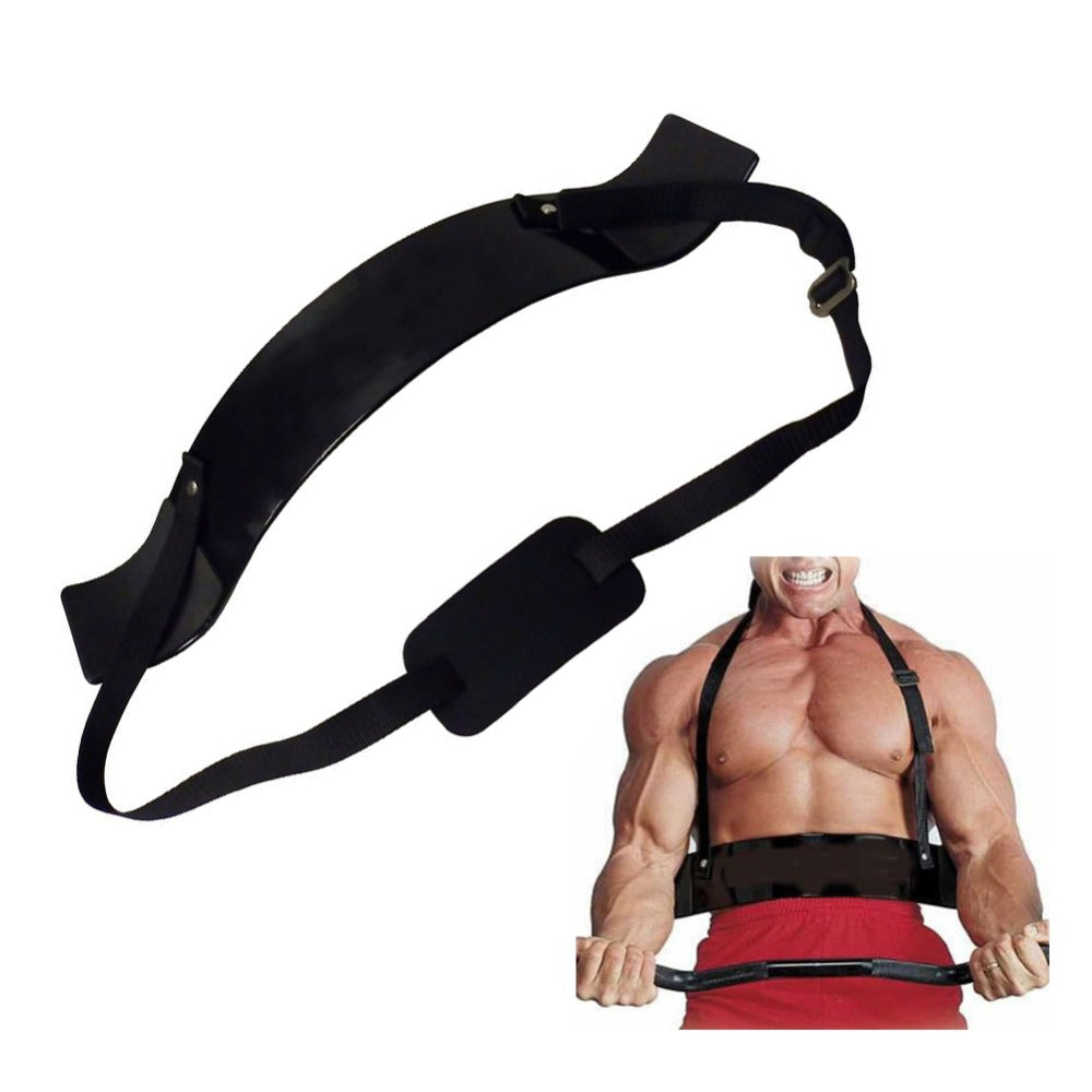 High Quality Fitness Arm Blaster Adjustable  Bodybuilding Bicep Curl Blaster Bomber Weight Lifting Training Straps Gym Equipment
