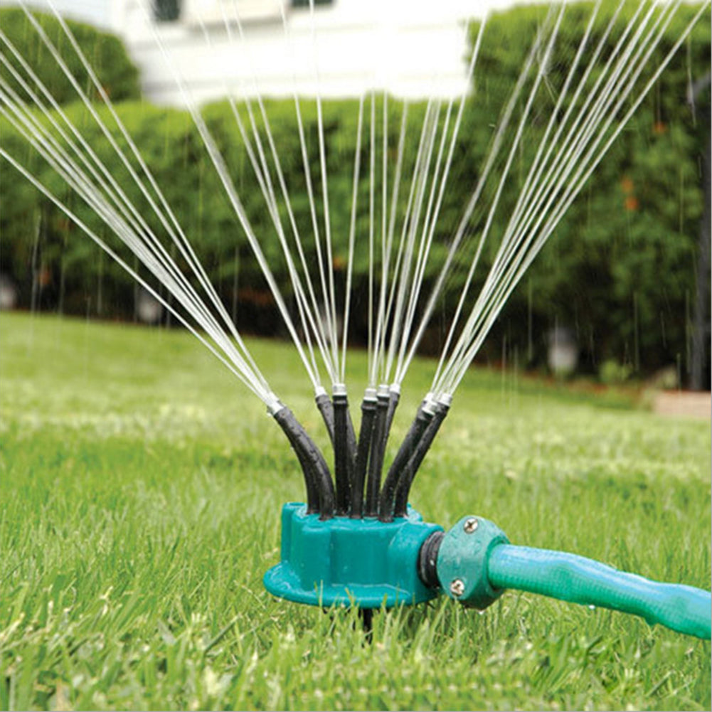 360 Degree Automatic Sprinkler Spray Watering Kit Garden Irrigation Plastic Cooling Tool Simple Home Garden Supplies
