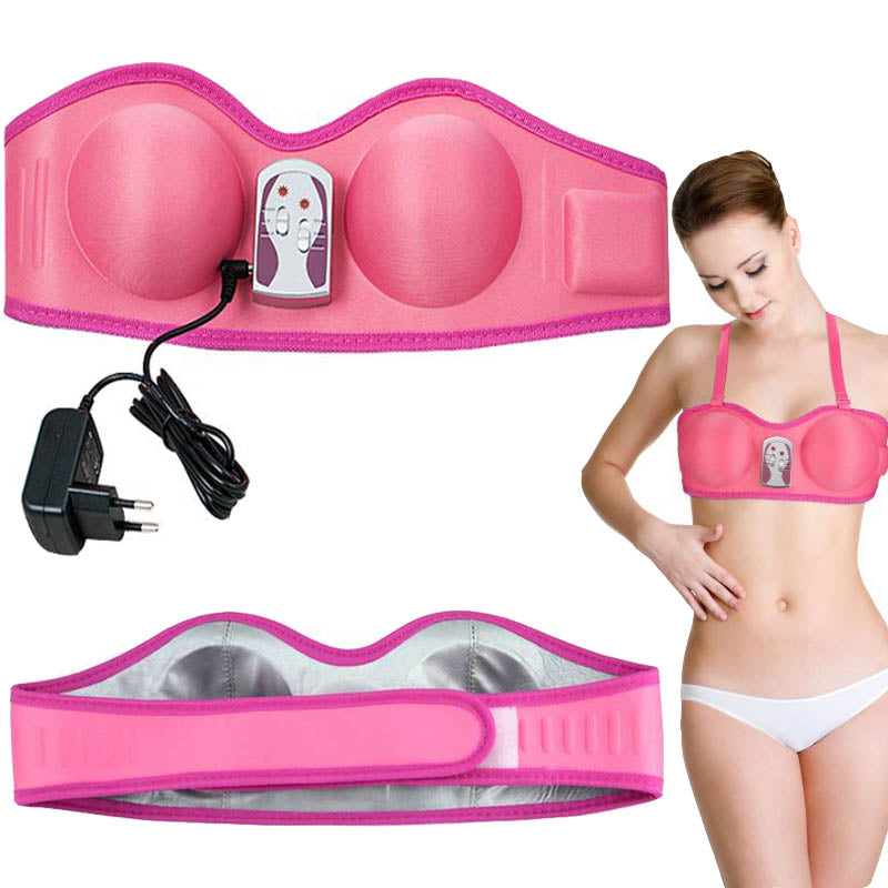 Breast enlargement Health care beauty enhancer Grow Bigger Magic Vibrating massage bra & breast head massager vibrators device